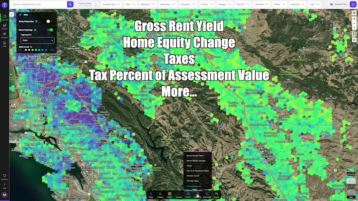 How to analyze any Real Estate Market instantly with TopHap's Heat Map