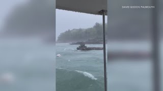 Storm Video - Waves In Falmouth
