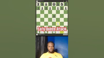 Early Queen Attack #chess #chesstips #chesstricks #chesscom #chessmaster