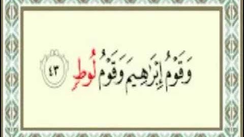 جميع الآيات التي ذكرت إسم النبي لوط عليه السلام