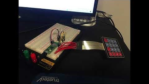 16 key keypad with Raspberry pi pico W