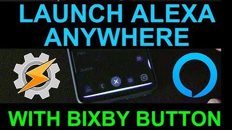Launch Alexa Voice Assistant with Bixby Button on Samsung Galaxy S8 S9 S10 & Note Series Demo