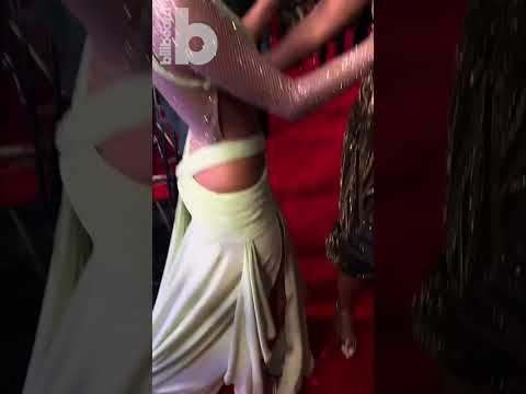 Tyla & Chlöe Baliey Link Up At The GRAMMYs Red Carpet | GRAMMYs 2024 #Shorts