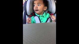 Baby Boy Sings Uptown Funk (Bruno Mars)