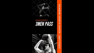 Famous 3 Person Pass,Cut & Replace, Three Man Passing in Basketball,Tips ,Skills,And Drills:Passing Wealth