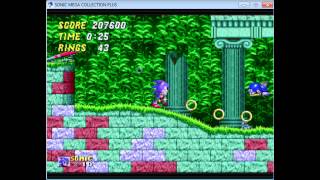 Sonic Mega Collection [PC] : Sonic The Hedgehog 2 [Sega Genesis] Walkthrough - Aquatic Zone