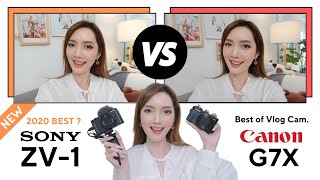 SONY ZV-1 🆚CANON G7X ข้อดี - ข้อเสีย - ตัวอย่างคลิปเทียบ ดูก่อนซื้อ! | Kirari gadget EP.40