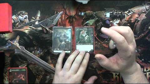 World of Warcraft TCG Tutorial How to play "Basic"