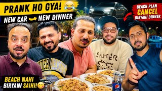 Beach Plan Fail ❌ Biryani Party Win ✅ #gathering #dinner #biryani #beachvibes