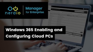 Windows 365  Enabling and Configuring Cloud PCs - Nerdio Manager (AVD Demo of the Day)