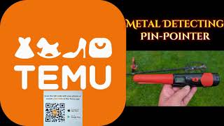 Gadget Guru Morley And His Metal Detecting Pin Pointer From Temu. #temu #shopping #metaldetectinguk