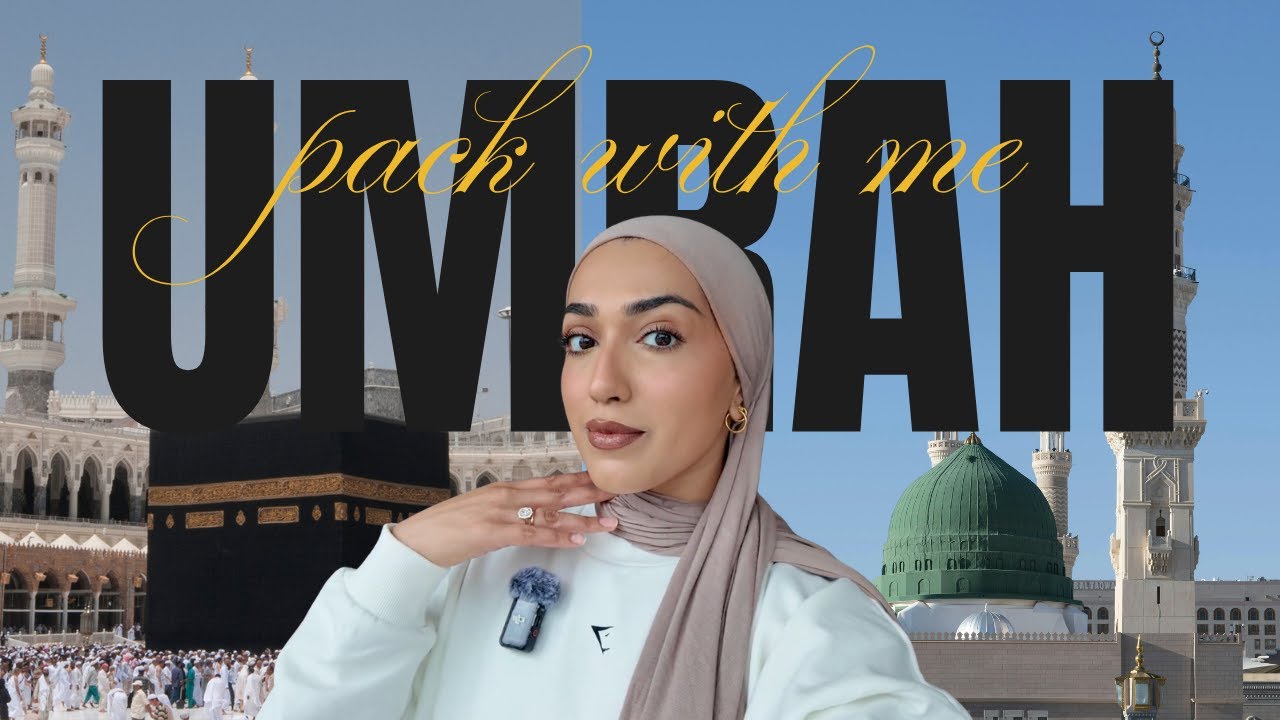 Chaotic Pack With Me for Umrah ✈️ (What’s in My Bag)
