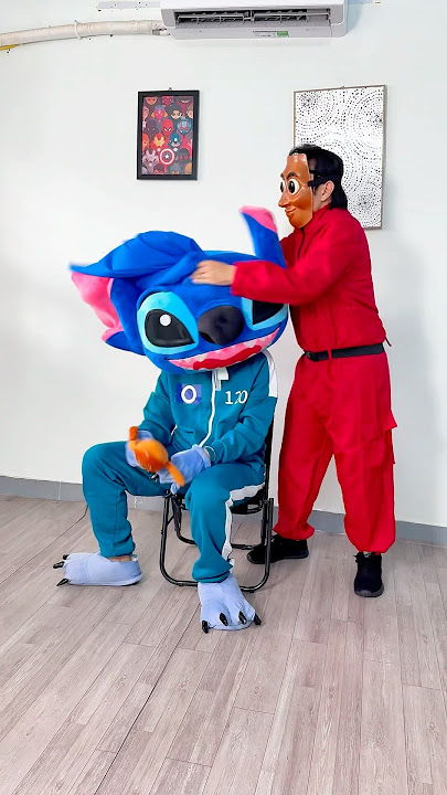 Lilo & Stitch | funny rocking chair #stitch #squidgame