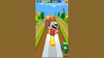 Talking Tom Gold Run 3D Android gameplay😻~ mobile gameplay video | Game_runway #shorts 9Level #35