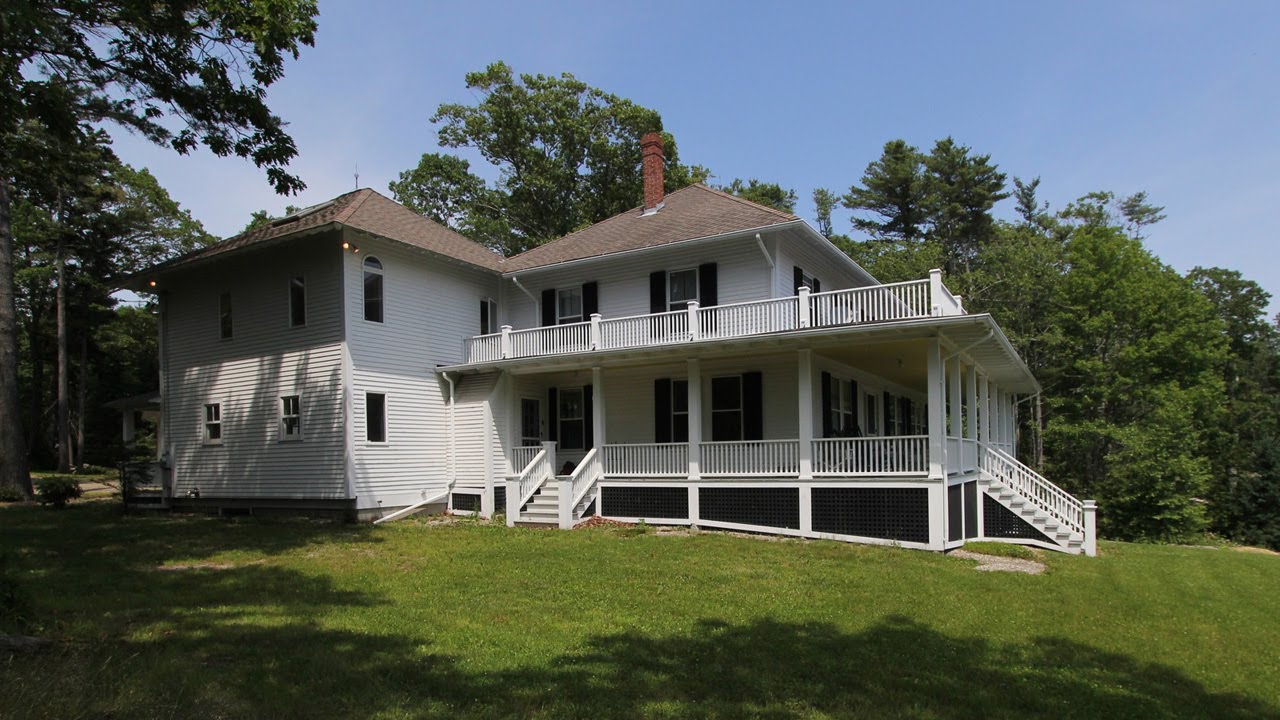 Maine Real Estate 1 Chimes Lane, Boothbay Harbor, ME YouTube