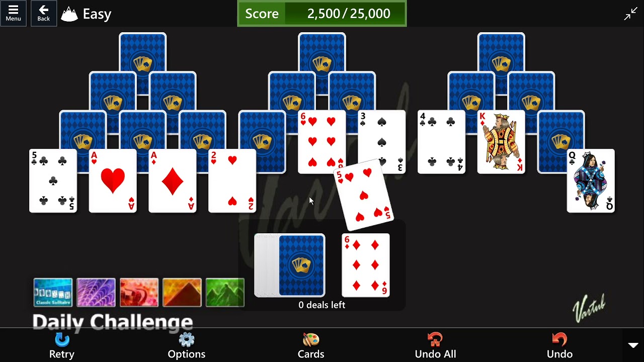 Microsoft Solitaire Collection - TriPeaks | Daily Challenge November 21st 2021