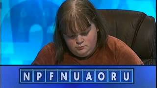 Lucy on Countdown Episode 3 1 Nov 2012 Part 1 Countdown