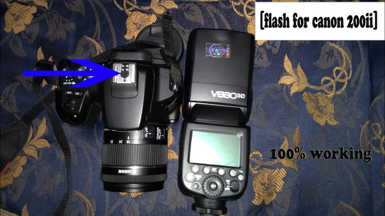 canon 200d ii flash problem solved  1500d 📸(100% working ) 