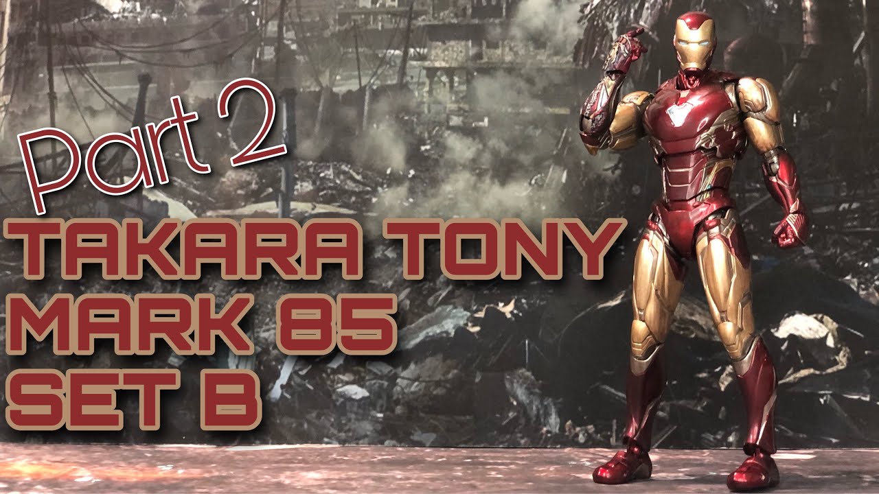 REVIEW Part 2: Takara Tony Mark 85 Nano Weapon Set B for SHF Iron Man ...
