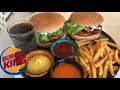 EVDE BURGER KİNG TAVUKLU DELUXE BURGER MENÜ!!!