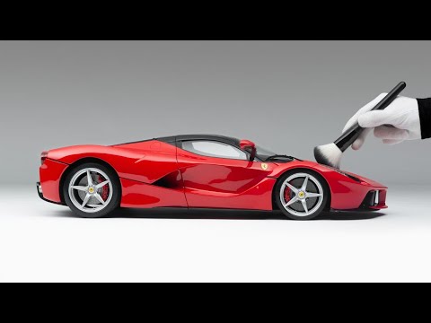 LaFerrari 1/8 ミニカー Handling Your Model: Ferrari LaFerrari at 1:8 scale - YouTube