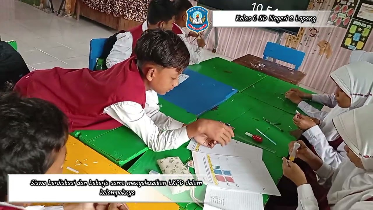 Pembelajaran menggunakan PID Kelas 6 SD Negeri 2 Lopang Kembangbahu Lamongan