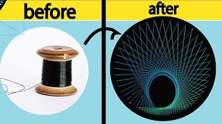 best tutorial for string art design and pattern