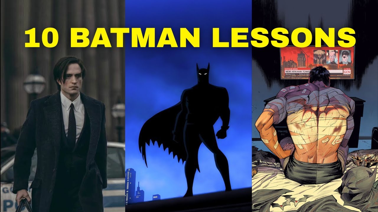 10 уроков Бэтмена, которые сделают вас сильнее