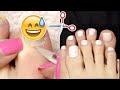 GIVING MY TOENAILS A MAKEOVER! 🛁