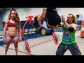 CAN POWERLIFTER LEARN BACKFLIP, 1 SESSION? Stefi Cohen