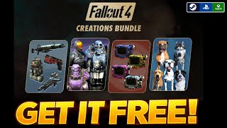 How to Get Fallout 4 Creations Bundle for FREE (PS5, Xbox, Steam) ✅ Fallout 4 Free DLC (100% Legit)🔥