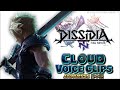 All Cloud Strife Voice Clips Dissidia Final Fantasy NT VII Lines Takahiro Sakurai JAPPANESE 