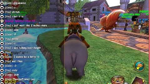 Wizard101 trolling in the commons w/ cody and lauren