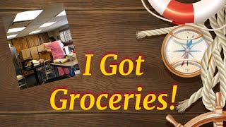 Taking On Groceries for the Towboat! //See how I put them away!