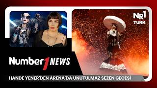 Haber | Hande Yener'den Ülker Sports Arena'da unutulmaz Sezen gecesi