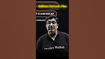 Believes On Good S Plan 💯 Sachin Sir Motivation 🔥 #physicswallah #motivation #youtubeshorts