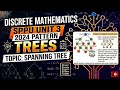 Trees | Spanning Tree | SPPU | 2024 Pattern | S.E Comp | Discrete Mathematics
