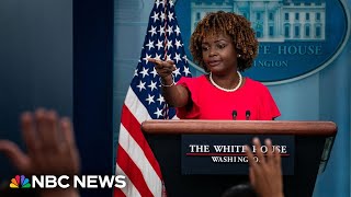 Live: White House Holds Press Briefing | Nbc News