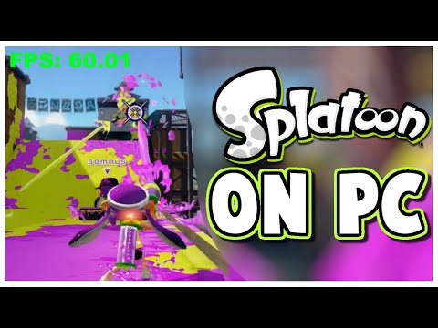 Playing Splatoon 1 ONLINE ON PC! (2021)