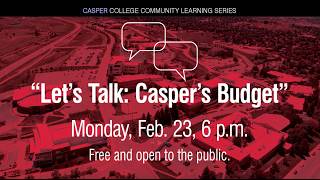 Let's Talk Casper's Budget