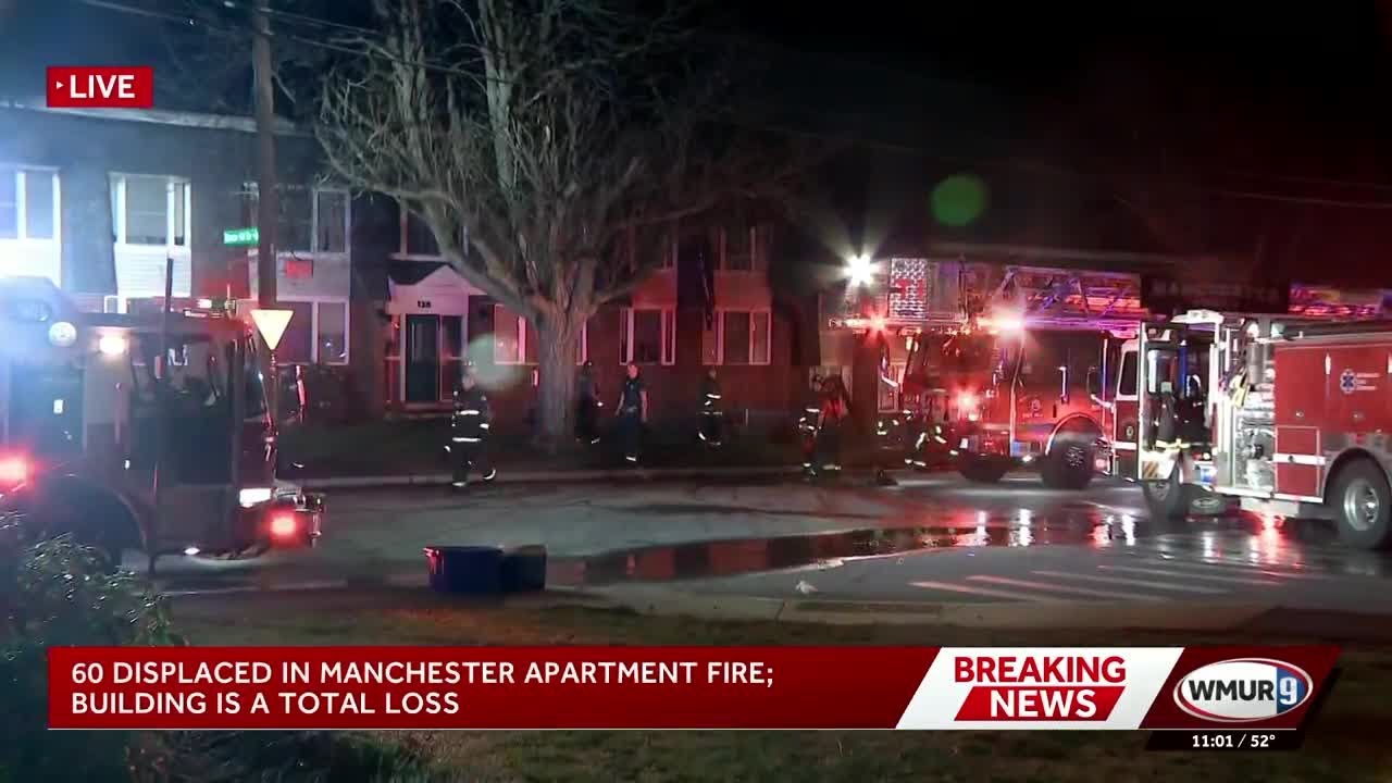 Fire chief: 60 residents displaced, apartment building total loss after ...