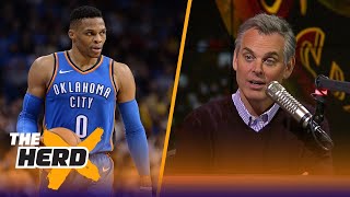 Colin on Westbrook after OKC's 120-112 loss to the Cavs, Lonzo's future in LA | THE HERD