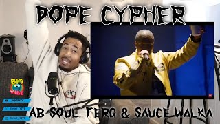 Xxl Cypher Starring Ab Soul Ferg And Sauce Walka Reaction Rhyme Reason