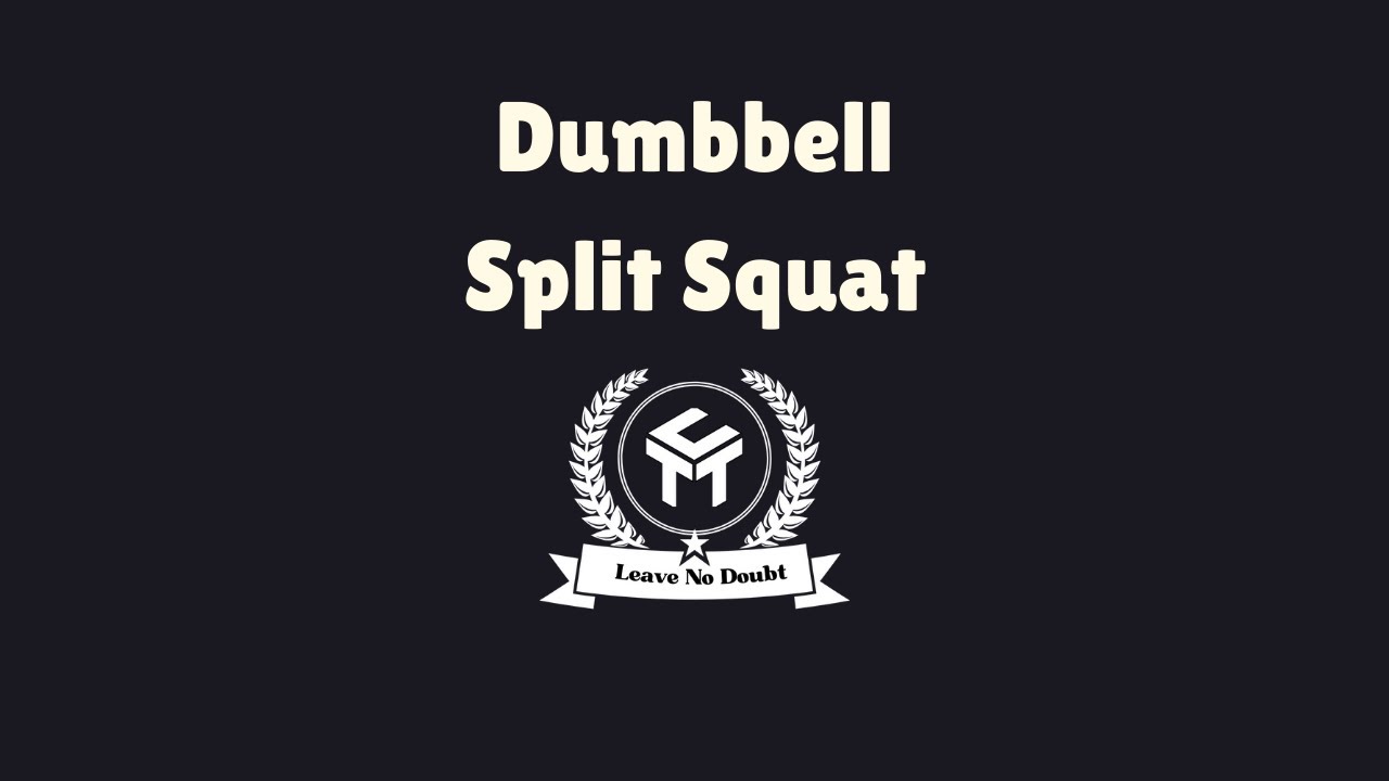 DB Split Squat | Take Control Training