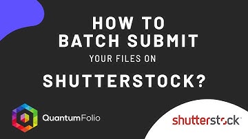How to batch upload the metadata in Shutterstock using the CSV template