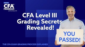 CFA Level III Grading Secrets Revealed! | The CFA Grading Exam Process Explained