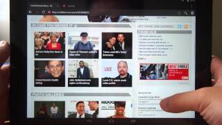 CUBE Talk 9X Web-browsing test