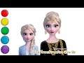 Elsa frozen glow up transformation dress up in indian look edit on ibispaint x