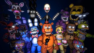 Five Nights at Freddy's 2 Generations V2 | Speed Art (sfm)