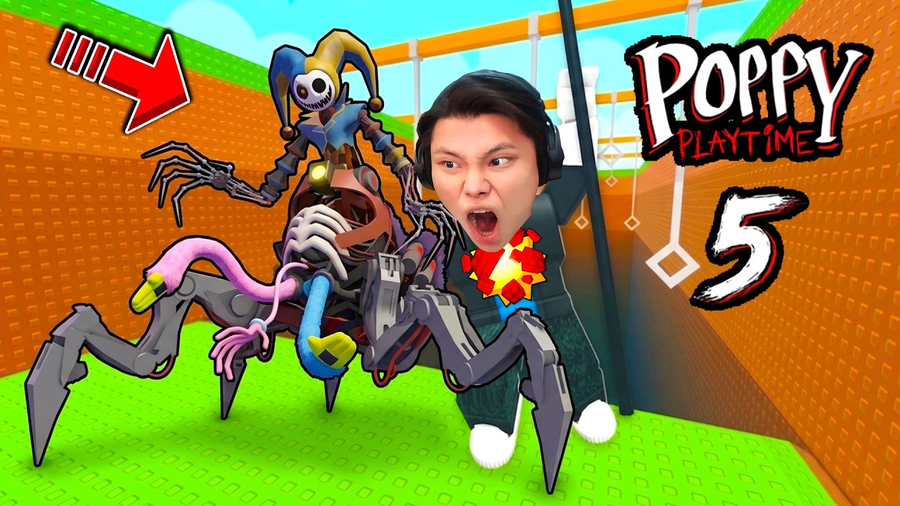 [ROBLOX] JayGray Đu Dây Giải Cứu Poppy Playtime Chapter 5🤏😜Thử Thách Bắt Cóc Trùm Cuối Prototype